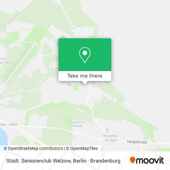 Städt. Seniorenclub Welzow map