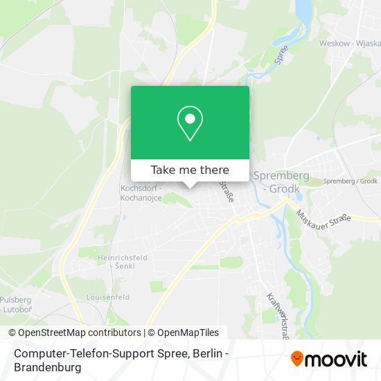 Computer-Telefon-Support Spree map