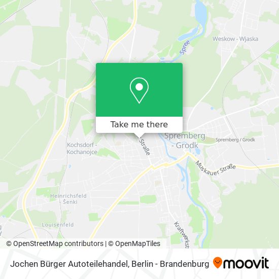 Карта Jochen Bürger Autoteilehandel