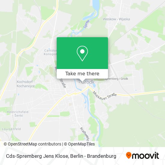 Cds-Spremberg Jens Klose map