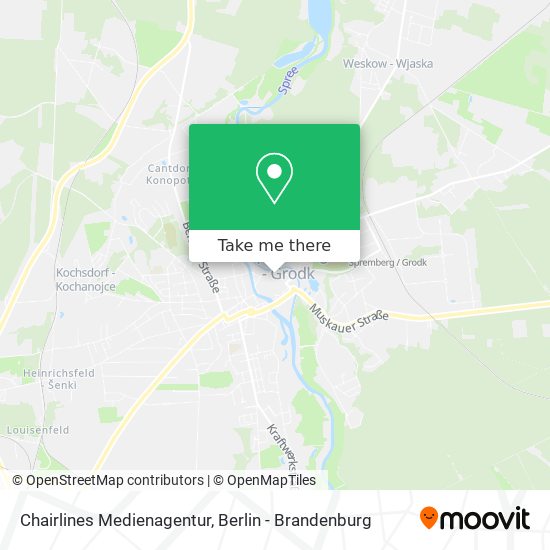 Chairlines Medienagentur map