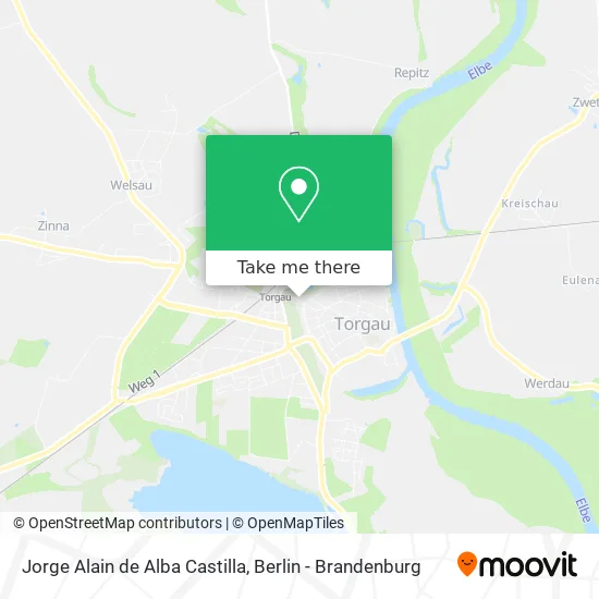 Jorge Alain de Alba Castilla map