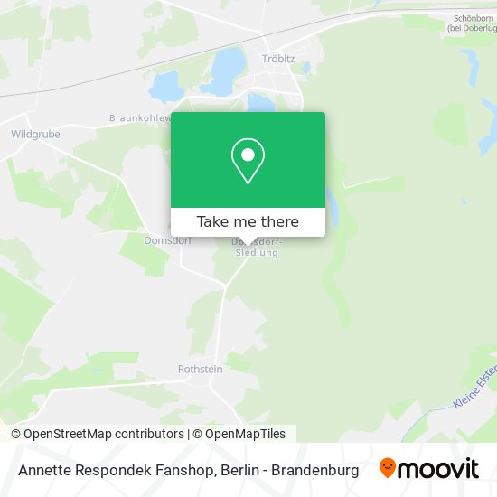 Annette Respondek Fanshop map