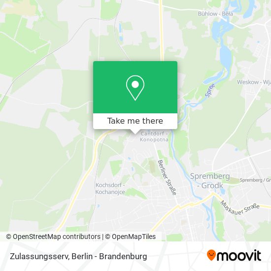 Zulassungsserv map