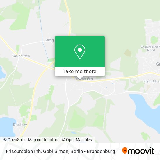 Friseursalon Inh. Gabi Simon map