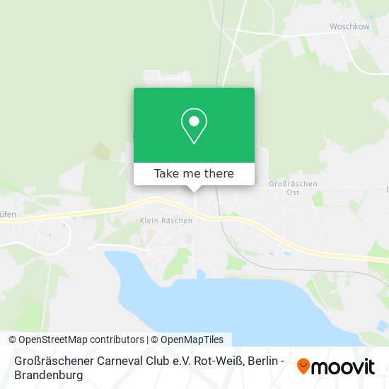 Großräschener Carneval Club e.V. Rot-Weiß map