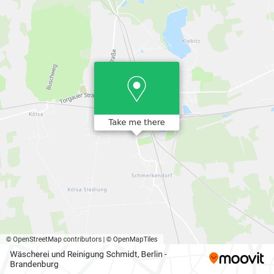 Wäscherei und Reinigung Schmidt map