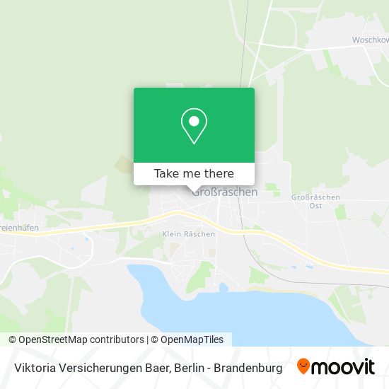 Viktoria Versicherungen Baer map