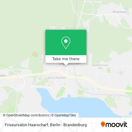 Friseursalon Haarscharf map