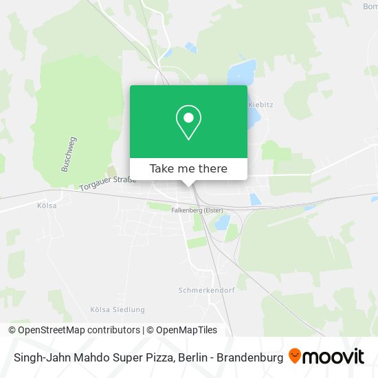 Singh-Jahn Mahdo Super Pizza map