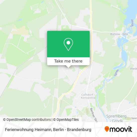 Ferienwohnung Heimann map