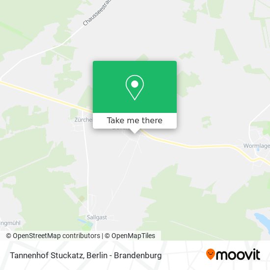 Tannenhof Stuckatz map