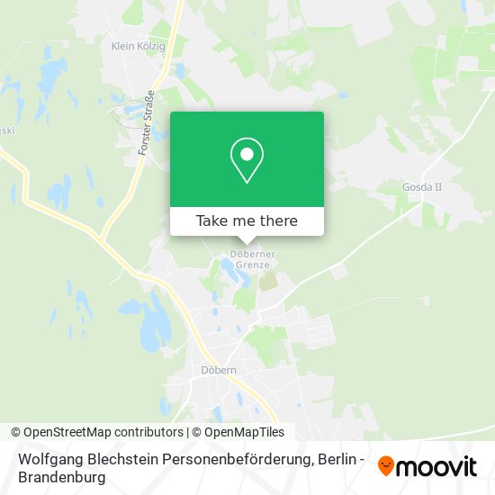 Wolfgang Blechstein Personenbeförderung map