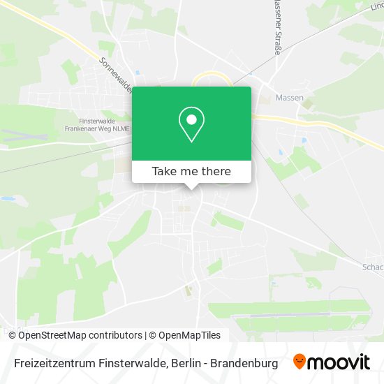 Freizeitzentrum Finsterwalde map