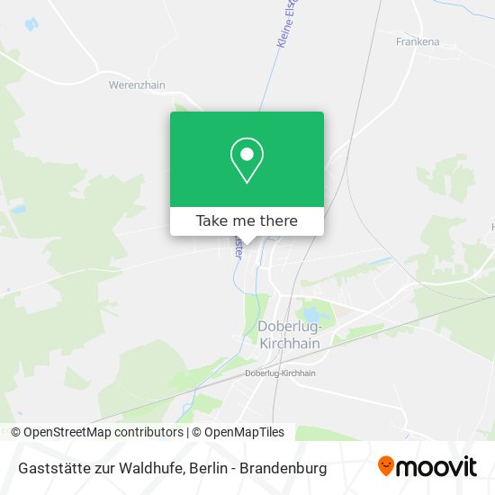 Gaststätte zur Waldhufe map