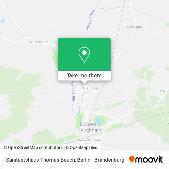 Sanitaetshaus Thomas Bauch map