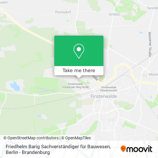 Friedhelm Barig Sachverständiger für Bauwesen map