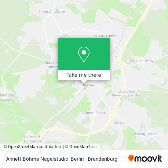 Annett Böhme Nagelstudio map