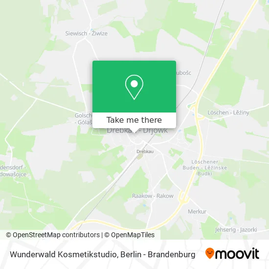 Карта Wunderwald Kosmetikstudio