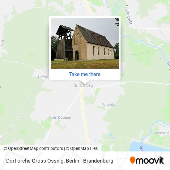 Dorfkirche Gross Ossnig map