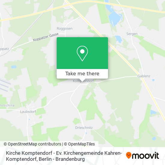 Kirche Komptendorf - Ev. Kirchengemeinde Kahren-Komptendorf map