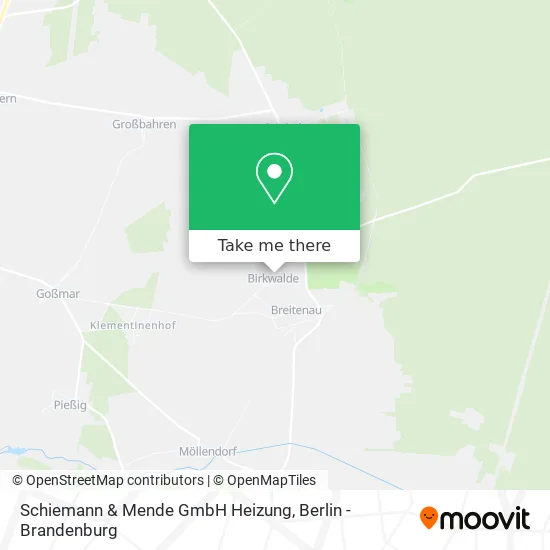 Карта Schiemann & Mende GmbH Heizung