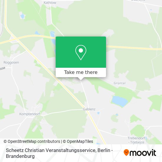 Scheetz Christian Veranstaltungsservice map