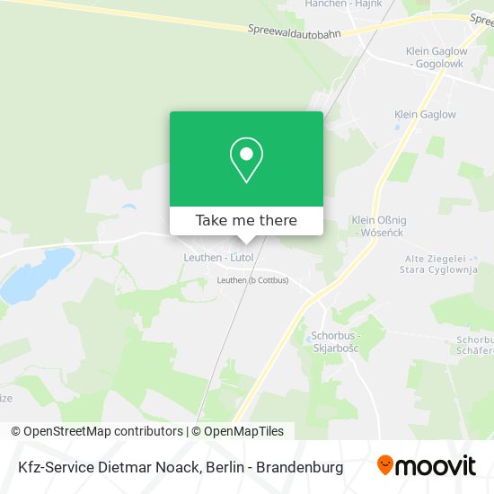 Kfz-Service Dietmar Noack map