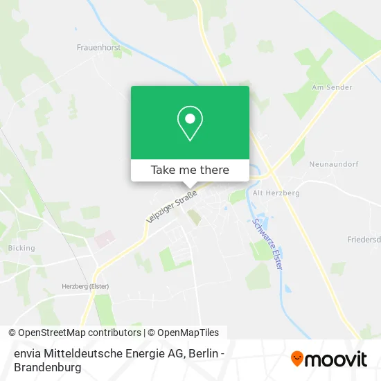Карта envia Mitteldeutsche Energie AG