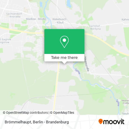 Brömmelhaupt map