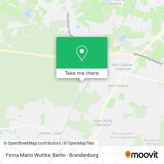 Firma Mario Wuttke map