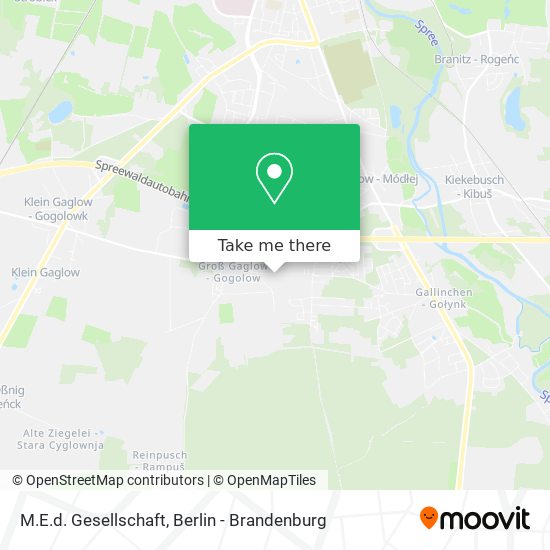 M.E.d. Gesellschaft map
