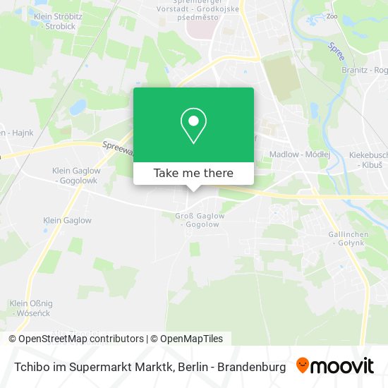 Tchibo im Supermarkt Marktk map