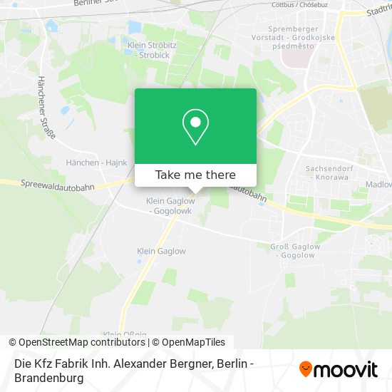 Die Kfz Fabrik Inh. Alexander Bergner map