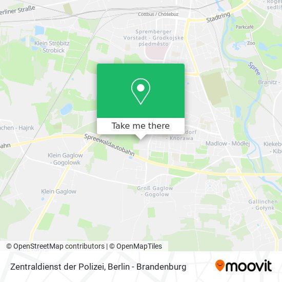 Zentraldienst der Polizei map