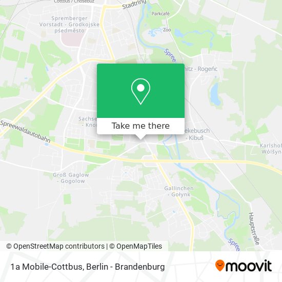 1a Mobile-Cottbus map