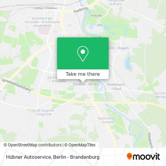 Hübner Autoservice map