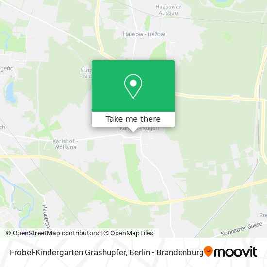 Fröbel-Kindergarten Grashüpfer map