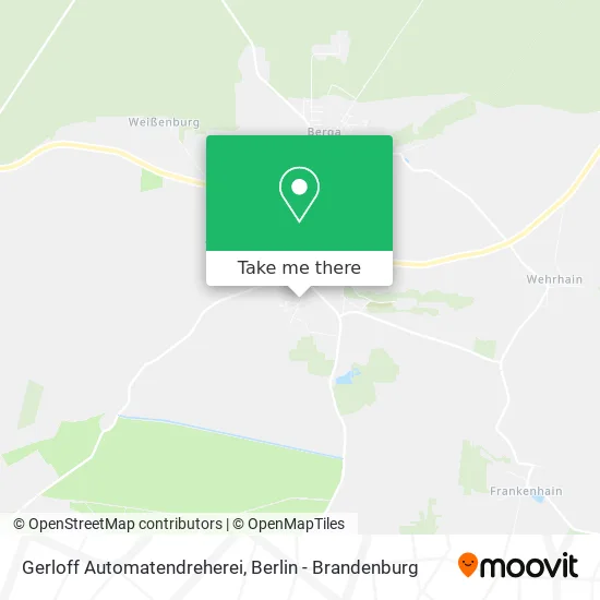 Карта Gerloff Automatendreherei