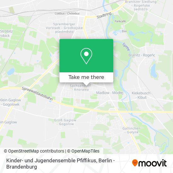 Kinder- und Jugendensemble Pfiffikus map