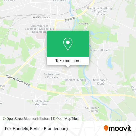 Карта Fox Handels