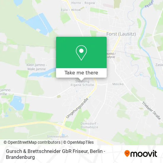 Карта Gursch & Brettschneider GbR Friseur