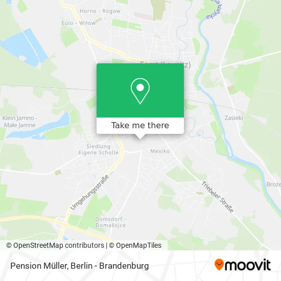 Карта Pension Müller