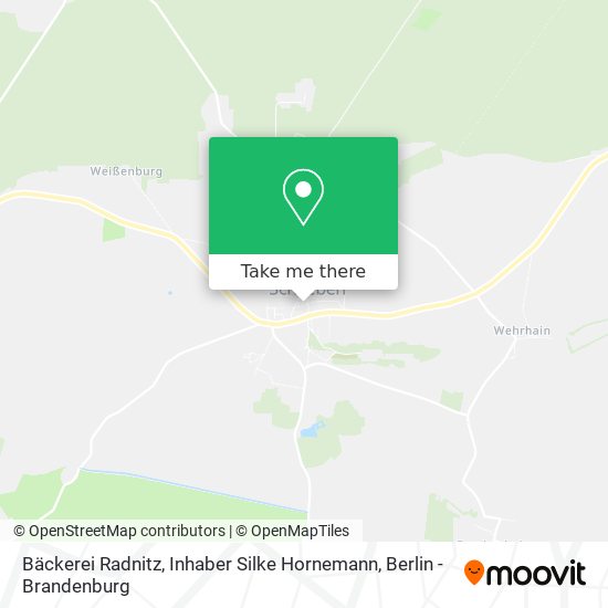 Bäckerei Radnitz, Inhaber Silke Hornemann map