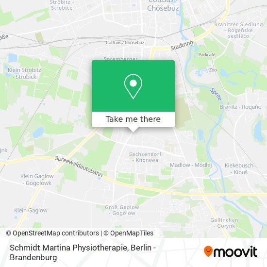 Schmidt Martina Physiotherapie map