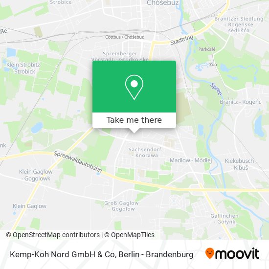 Карта Kemp-Koh Nord GmbH & Co