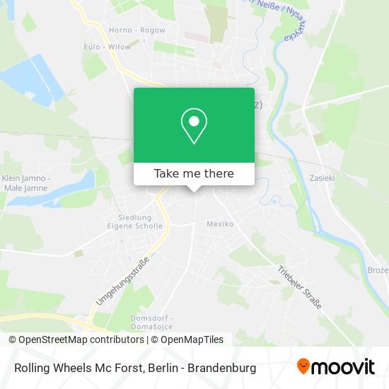 Rolling Wheels Mc Forst map