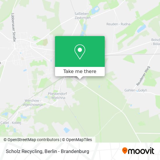 Scholz Recycling map