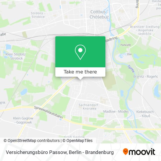 Versicherungsbüro Passow map