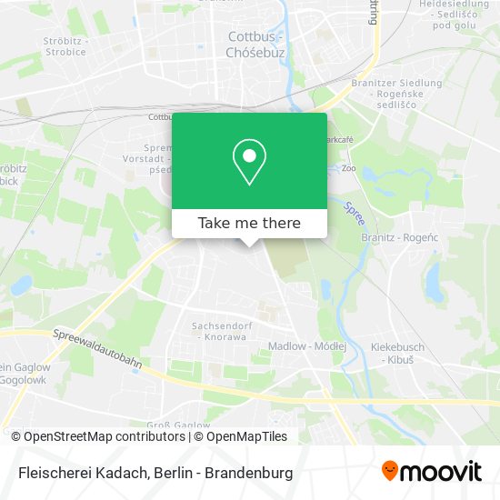 Fleischerei Kadach map